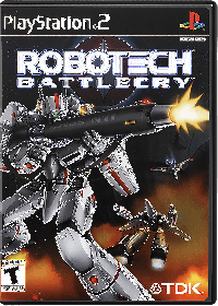 Robotech Battlecry Playstation 2 US box art